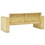 Set Divani da Giardino 5 pz in Legno di Pino Impregnato