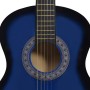 Chitarra Classica per Principianti con Custodia Blu 3/4 36"