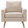 Set Divani 2 pz in Tessuto Crema