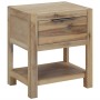 Comodini con Cassetti 2 pz 40x30x48 cm Legno Massello di Acacia