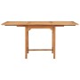 Set da Pranzo da Giardino 7 pz in Legno Massello di Teak