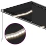 Tenda Automatica con Parasole Sensore Vento e LED 4x3 Antracite