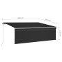 Tenda Automatica con Parasole Sensore Vento e LED 4x3 Antracite