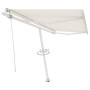 Tenda da Sole Automatica Autoportante 450x300 cm Crema