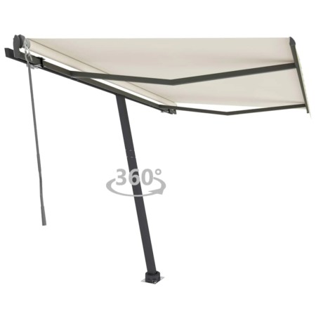 Tenda da Sole Automatica Autoportante 300x250 cm Crema