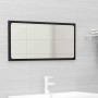 Set Mobili da Bagno Nero in Truciolato