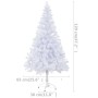 Albero di Natale Preilluminato con Palline 120 cm 230 Rami