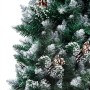 Albero di Natale Preilluminato con Palline e Pigne 150 cm