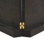 Piano Tavolo Marrone 200x40x(2-6) cm Rovere Massello Trattato