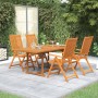 Set Mobili da Pranzo da Giardino 5 pz Legno Massello di Acacia