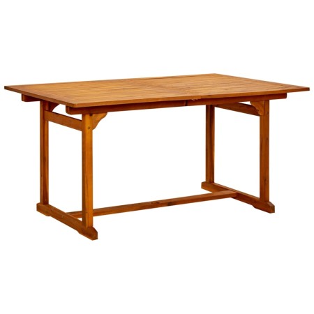 Set Mobili da Pranzo da Giardino 5 pz Legno Massello di Acacia