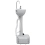 Lavandino con Supporto Portatile da Campeggio con Tenda 20 L