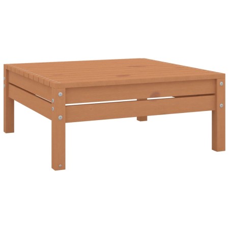 Set Salotto da Giardino 5 pz in Legno Massello di Pino Miele