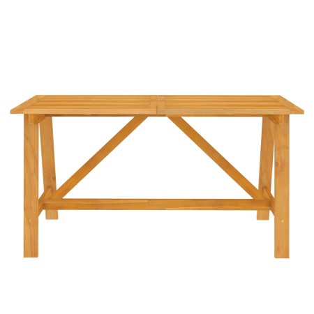 Set Mobili da Pranzo per Giardino 5 pz Legno Massello di Acacia