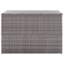 Baule da Giardino Grigio 150x100x100 cm in Polyrattan