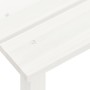 Sedia da Giardino Adirondack con Tavolino in Legno Abete Bianca