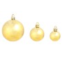 Set Palline di Natale 100 pz 3/4/6 cm Oro