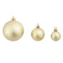 Set Palline di Natale 100 pz 3/4/6 cm Oro