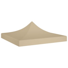 Tetto per Tendone per Feste 3x3 m Beige 270 g/m²