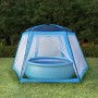 Tenda per Piscina in Tessuto 660x580x250 cm Blu