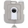 WC Portatile per Campeggio Grigio 10+10 L