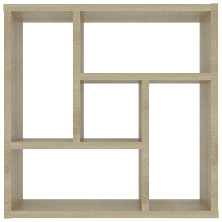 Scaffale Parete Rovere Sonoma 45,1x16x45,1 cm Legno Multistrato