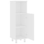 Armadio da Bagno Bianco 30x30x95 cm in Legno Multistrato