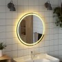 Specchio da Bagno LED 70 cm Rotondo