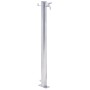 Colonna d'Acqua da Giardino 40 cm Acciaio Inox Rotonda
