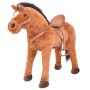 Cavallo in Peluche in Piedi Marrone