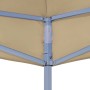 Tetto per Tendone per Feste 4x3 m Beige 270 g/m²