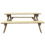 Tavolo da Picnic 150x135x71,5 cm in Legno