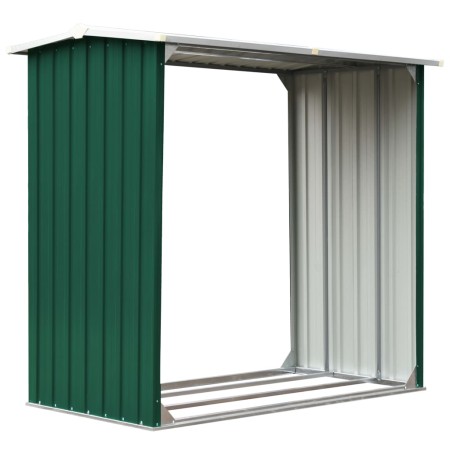 Capannone in Acciaio Zincato 172x91x154 cm Verde