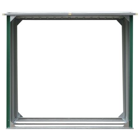 Capannone in Acciaio Zincato 172x91x154 cm Verde