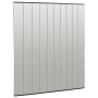 Zanzariera per Porta con 10 Sezioni a Rete Nera 240x240 cm