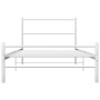 Giroletto Bianco in Metallo 90x200 cm