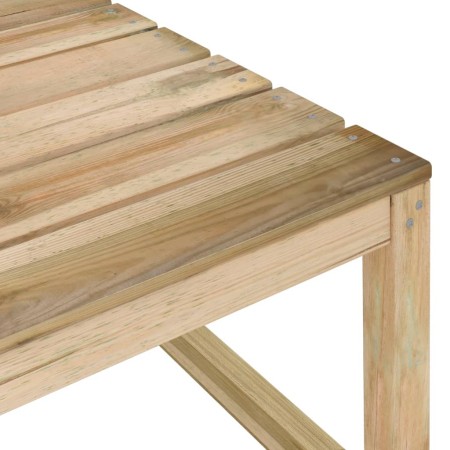 Divani Centrali Giardino Pallet 2pz Legno Pino Impregnato Verde