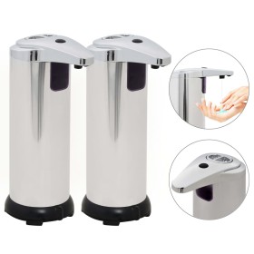 Dispenser Sapone Automatico 2 pz Sensore a Infrarossi 600 ml