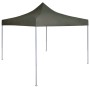 Gazebo Professionale Pieghevole 2x2m in Acciaio Antracite