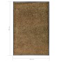 Zerbino Lavabile Marrone 60x90 cm