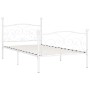 Giroletto con Doghe Bianco in Metallo 90x200 cm