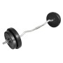 Manubrio Curl Curvo con Pesi 30 kg