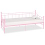 Telaio Divano Letto Rosa in Metallo 90x200 cm