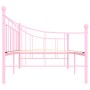 Telaio Divano Letto Rosa in Metallo 90x200 cm