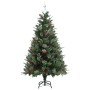 Albero di Natale con Pigne Verde 150 cm in PVC e PE