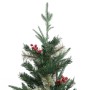 Albero di Natale con Pigne Verde 150 cm in PVC e PE