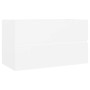 Mobile Lavabo Bianco 80x38,5x45 cm in Legno Multistrato