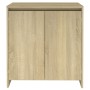 Credenza Rovere Sonoma 70x41x75 cm in Legno Multistrato