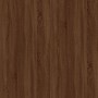 Tavolino da Salotto Rovere Marrone 40x40x35cm Legno Multistrato