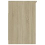 Cassettiera Rovere Sonoma 40x50x76 cm in Legno Multistrato